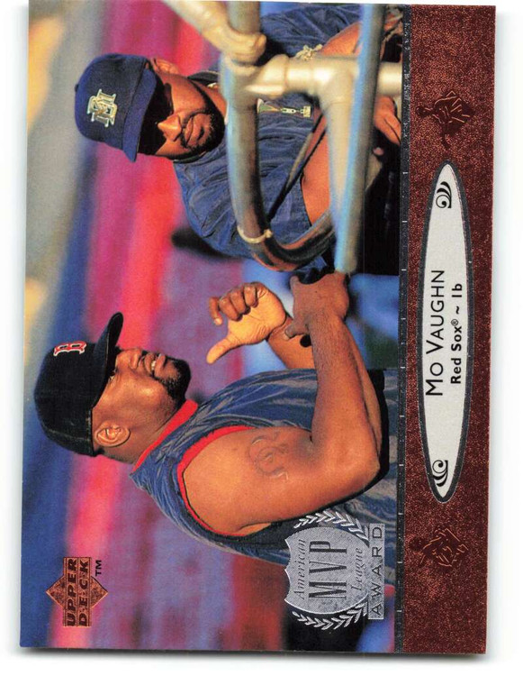 1996 Upper Deck #18 Mo Vaughn VG Boston Red Sox 