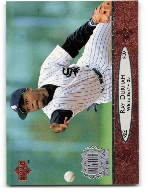 1996 Upper Deck #40 Ray Durham VG Chicago White Sox 