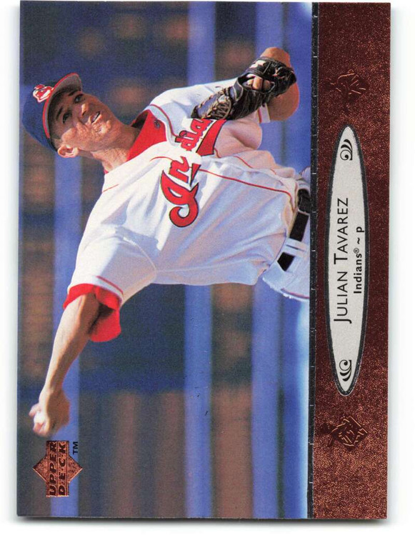 1996 Upper Deck #58 Julian Tavarez UER VG Cleveland Indians 