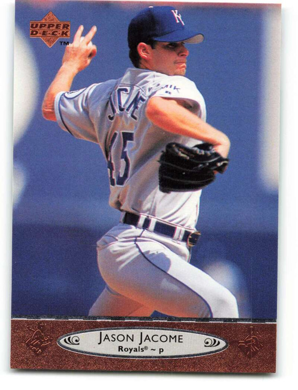 1996 Upper Deck #92 Jason Jacome VG Kansas City Royals 