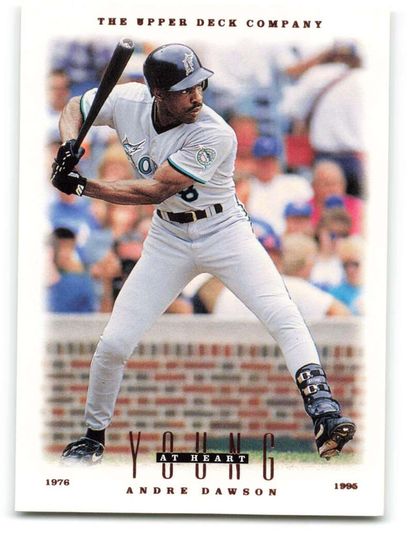 1996 Upper Deck #102 Andre Dawson YH VG Florida Marlins 