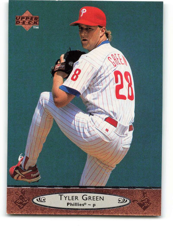 1996 Upper Deck #167 Tyler Green VG Philadelphia Phillies 