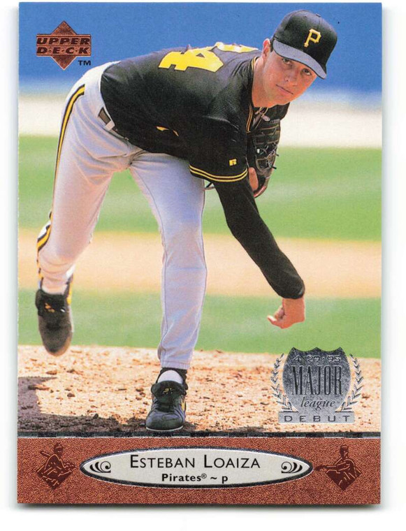 1996 Upper Deck #174 Esteban Loaiza VG Pittsburgh Pirates 