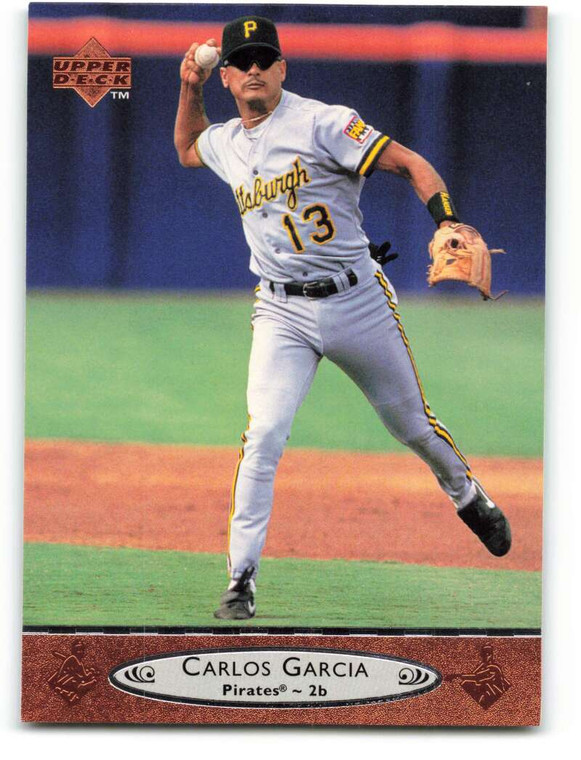 1996 Upper Deck #179 Carlos Garcia VG Pittsburgh Pirates 