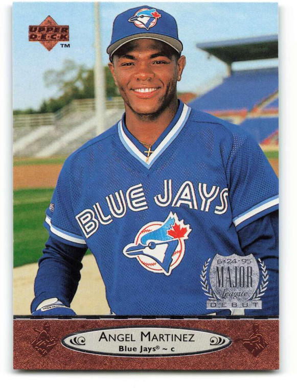 1996 Upper Deck #212 Angel Martinez VG Toronto Blue Jays 