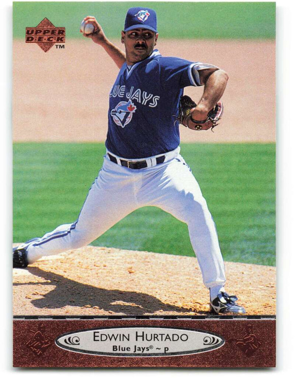 1996 Upper Deck #217 Edwin Hurtado VG Toronto Blue Jays 