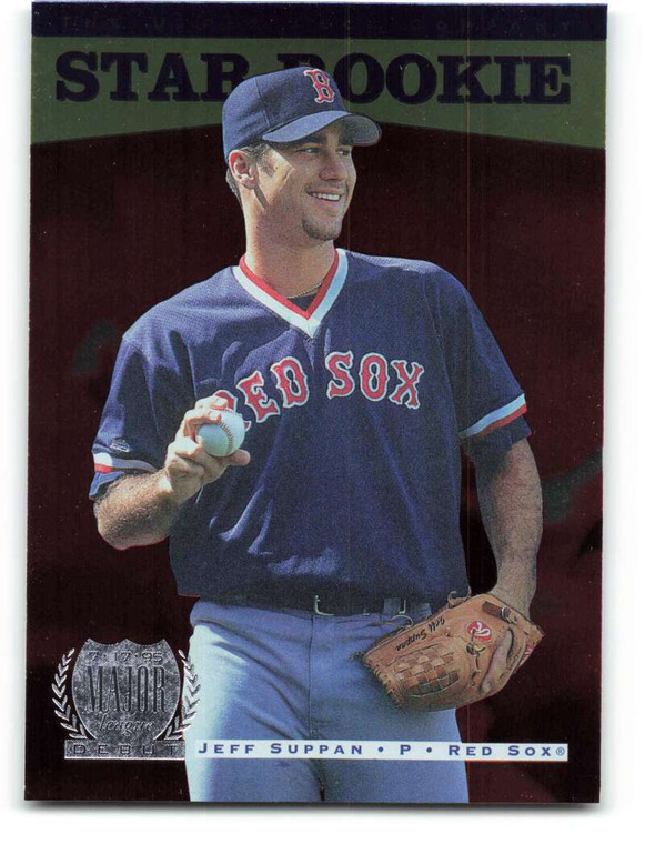 1996 Upper Deck #227 Jeff Suppan VG Boston Red Sox 