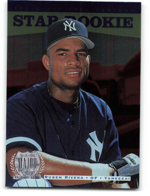 1996 Upper Deck #230 Ruben Rivera VG New York Yankees 