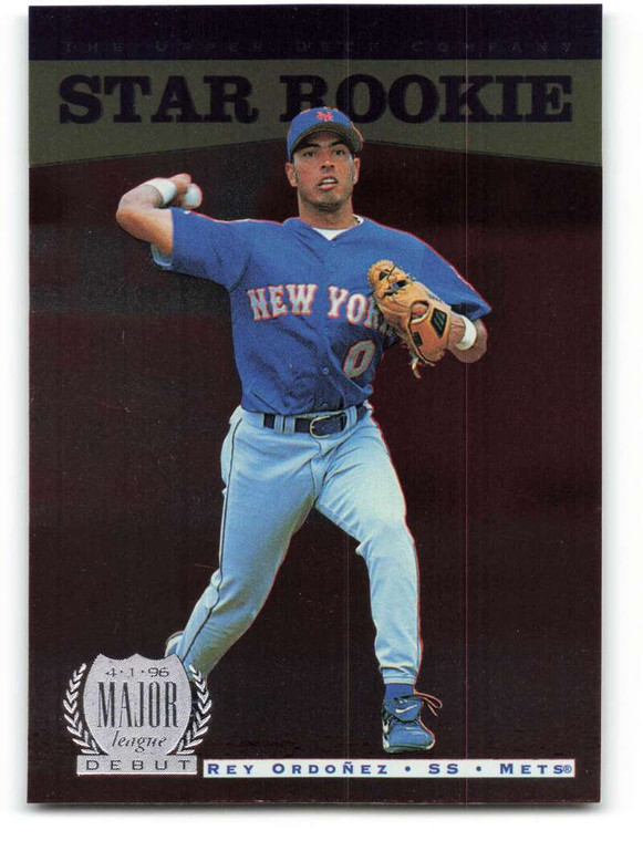 1996 Upper Deck #245 Rey Ordonez VG New York Mets 