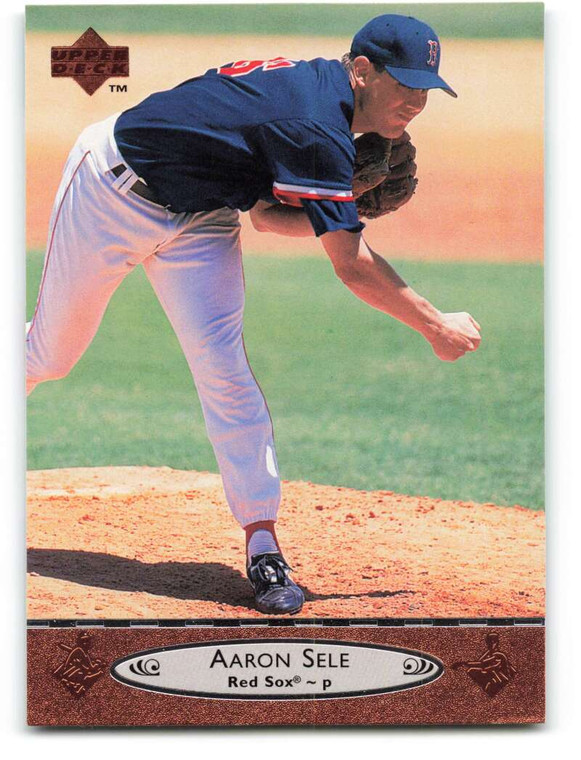1996 Upper Deck #284 Aaron Sele VG Boston Red Sox 