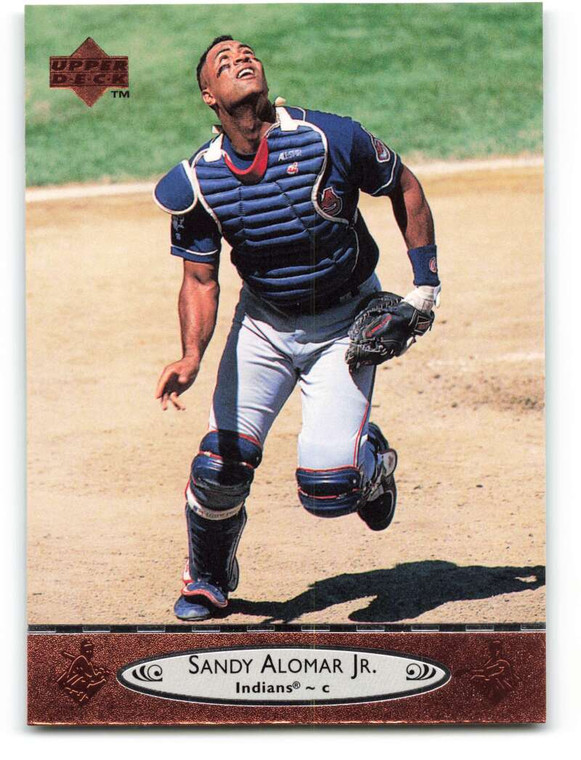 1996 Upper Deck #313 Sandy Alomar Jr. VG Cleveland Indians 