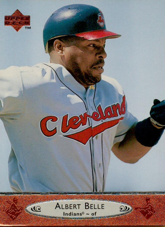 1996 Upper Deck #315 Albert Belle VG Cleveland Indians 