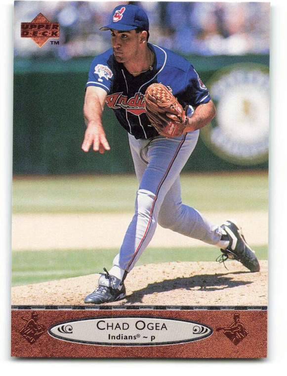1996 Upper Deck #318 Chad Ogea VG Cleveland Indians 