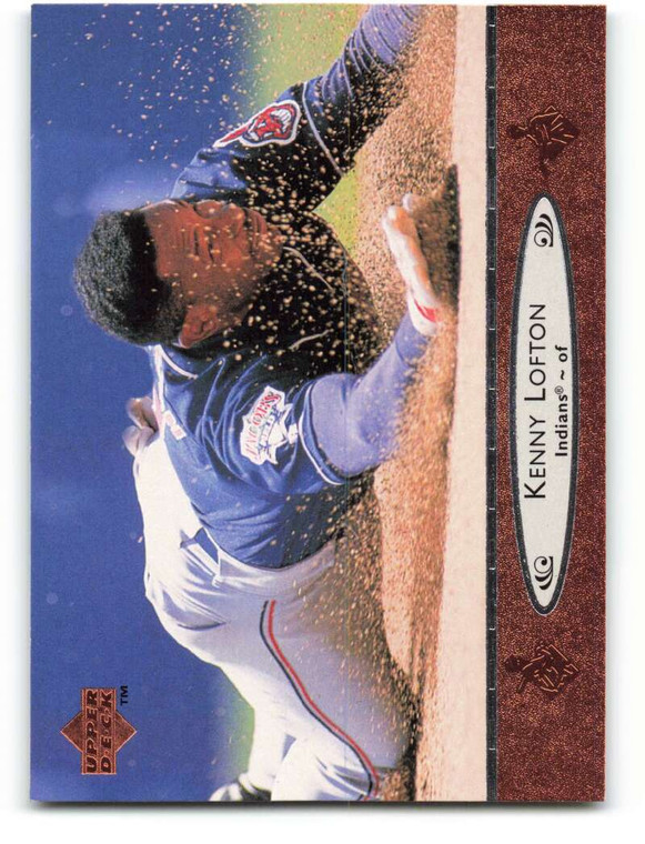 1996 Upper Deck #319 Kenny Lofton VG Cleveland Indians 