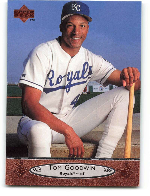 1996 Upper Deck #351 Tom Goodwin VG Kansas City Royals 