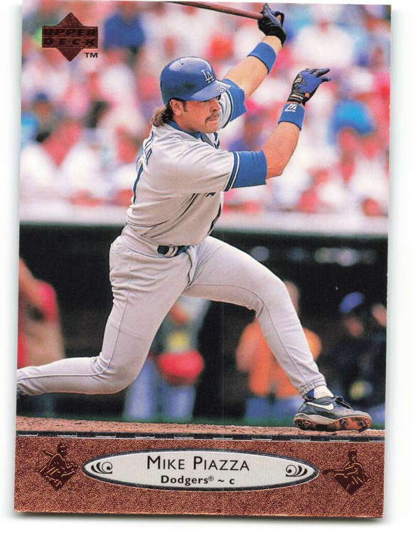 1996 Upper Deck #360 Mike Piazza VG Los Angeles Dodgers 