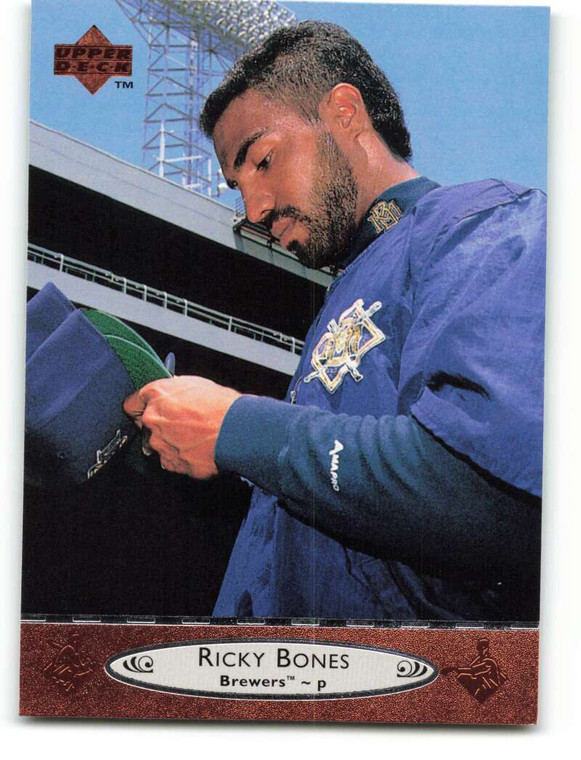 1996 Upper Deck #362 Ricky Bones VG Milwaukee Brewers 