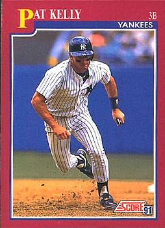 1991 Score Rookie and Traded #107T Pat Kelly NM-MT RC Rookie New York Yankees 