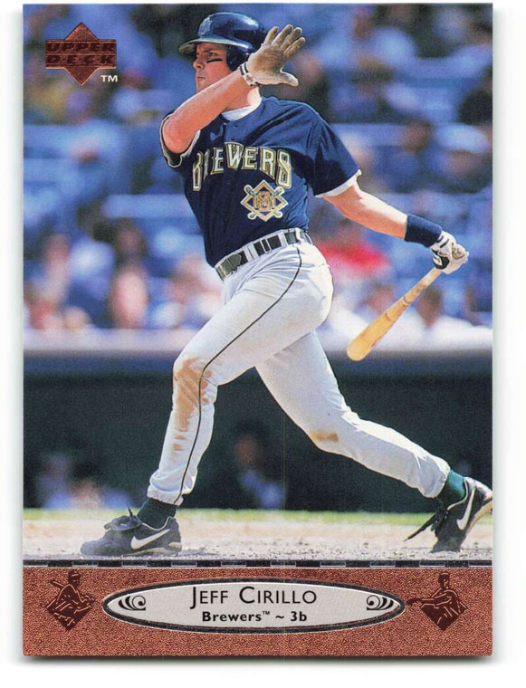 1996 Upper Deck #366 Jeff Cirillo VG Milwaukee Brewers 