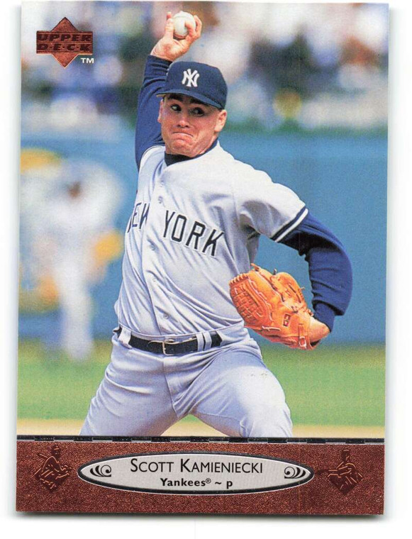 1996 Upper Deck #408 Scott Kamieniecki VG New York Yankees 