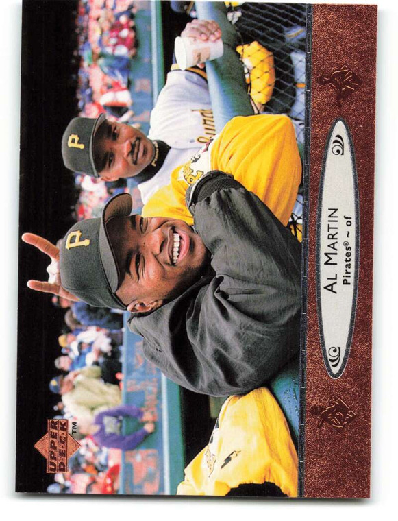 1996 Upper Deck #434 Al Martin VG Pittsburgh Pirates 