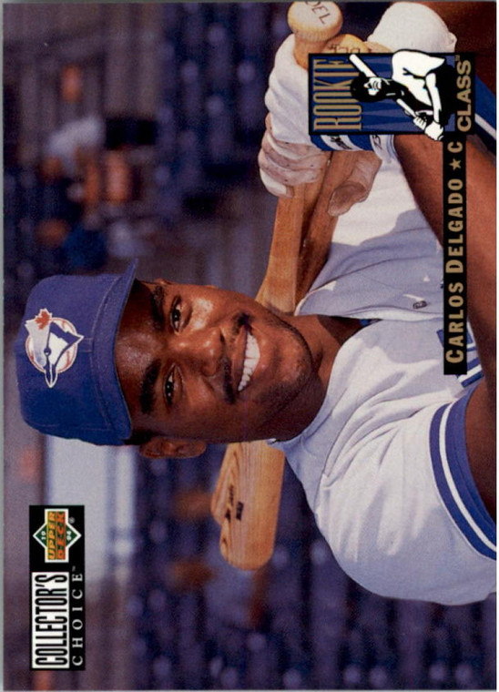 1994 Collector's Choice #4 Carlos Delgado VG Toronto Blue Jays 