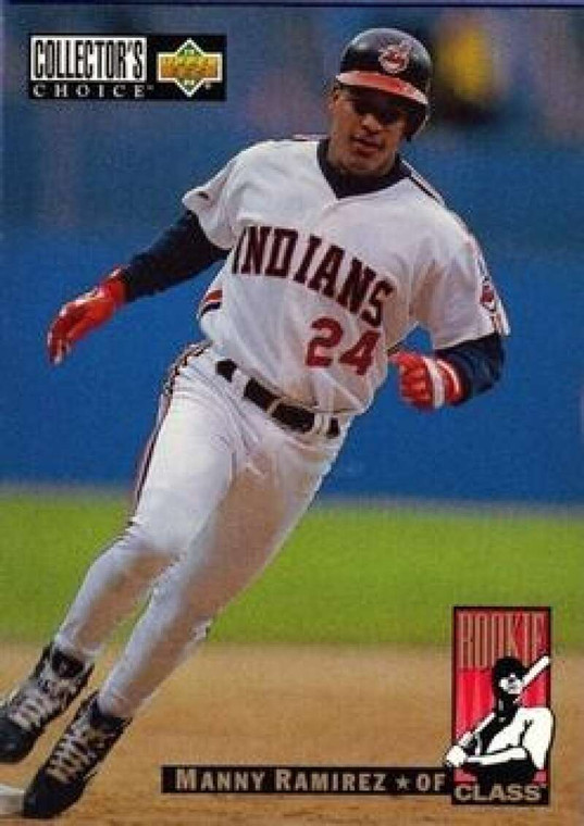 1994 Collector's Choice #16 Manny Ramirez VG Cleveland Indians 