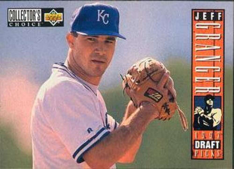 1994 Collector's Choice #23 Jeff Granger FDP VG Kansas City Royals 