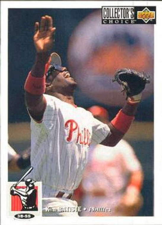 1994 Collector's Choice #48 Kim Batiste VG Philadelphia Phillies 