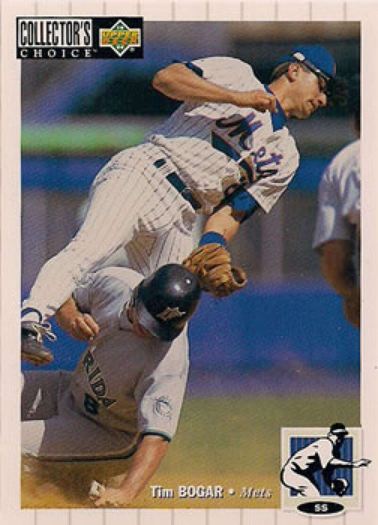 1994 Collector's Choice #55 Tim Bogar VG New York Mets 