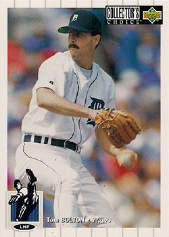 1994 Collector's Choice #56 Tom Bolton VG Detroit Tigers 