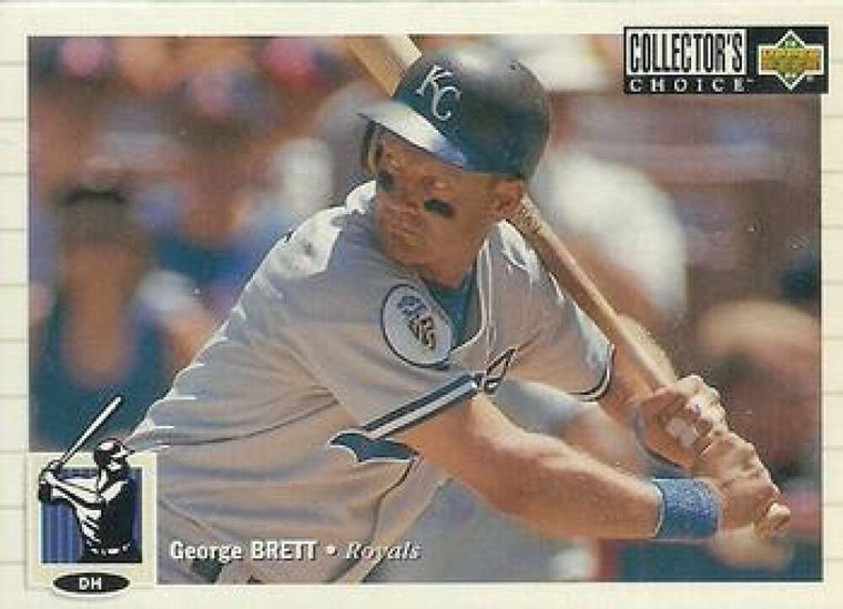 1994 Collector's Choice #65 George Brett VG Kansas City Royals 