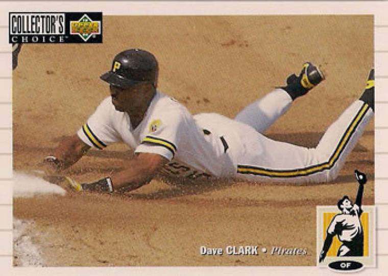 1994 Collector's Choice #78 Dave Clark VG Pittsburgh Pirates 