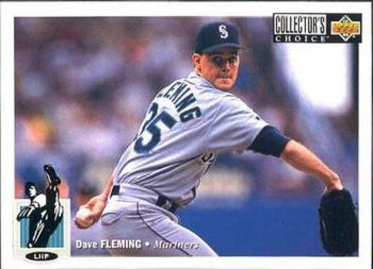 1994 Collector's Choice #101 Dave Fleming VG Seattle Mariners 