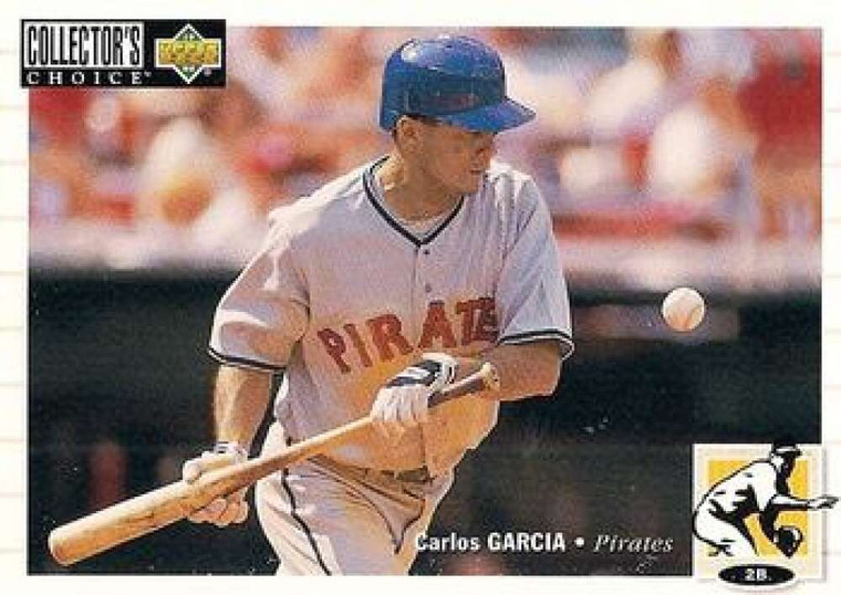 1994 Collector's Choice #105 Carlos Garcia VG Pittsburgh Pirates 