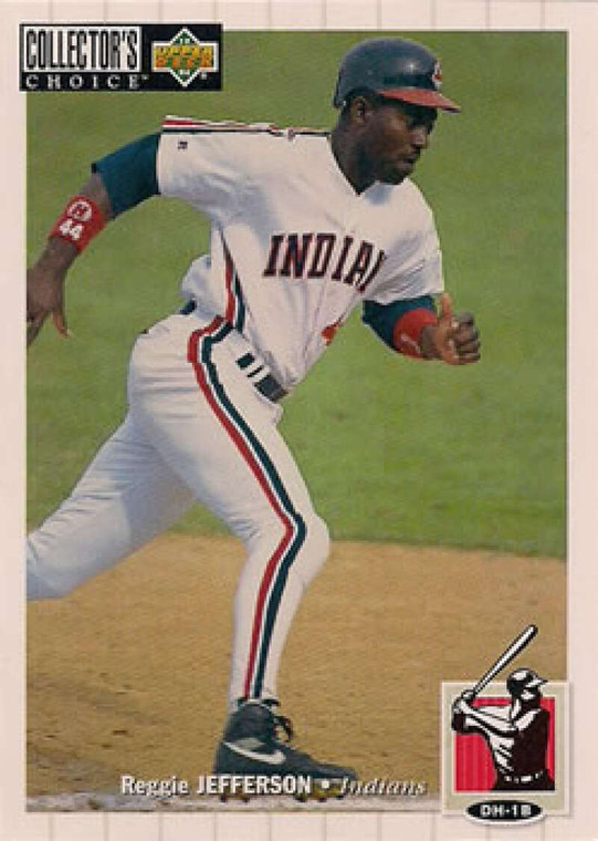 1994 Collector's Choice #149 Reggie Jefferson VG Cleveland Indians 