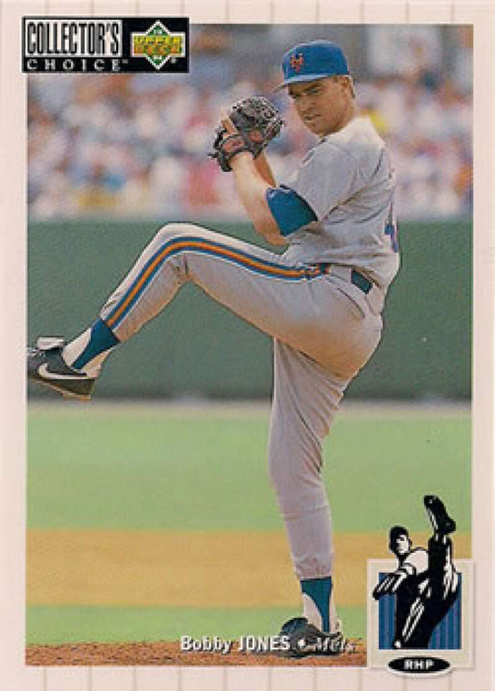 1994 Collector's Choice #151 Bobby Jones VG New York Mets 