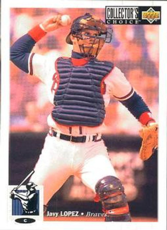 1994 Collector's Choice #178 Javy Lopez VG Atlanta Braves 