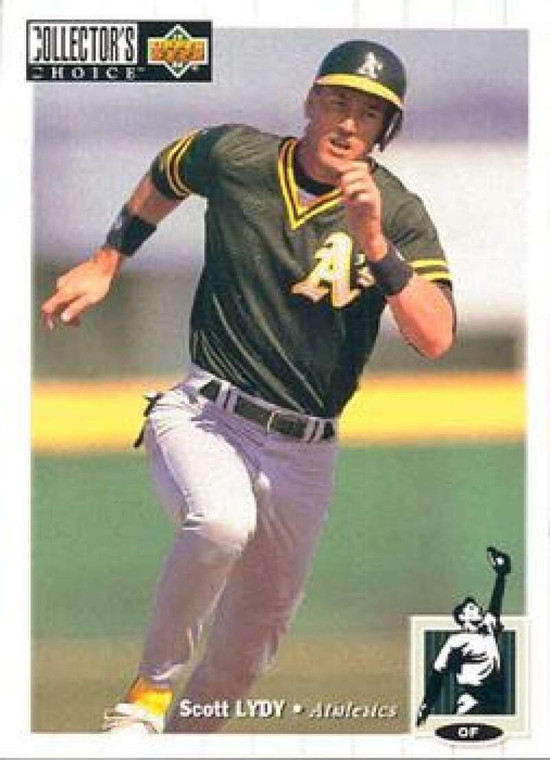1994 Collector's Choice #180 Scott Lydy VG Oakland Athletics 
