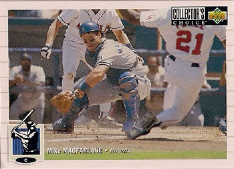 1994 Collector's Choice #181 Mike Macfarlane VG Kansas City Royals 