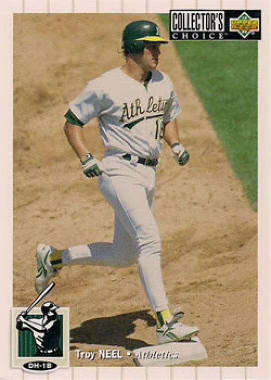 1994 Collector's Choice #215 Troy Neel VG Oakland Athletics 