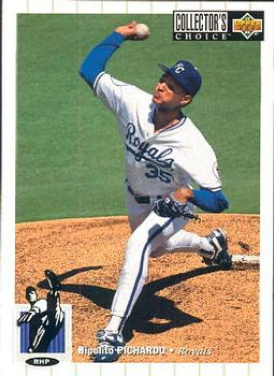 1994 Collector's Choice #231 Hipolito Pichardo VG Kansas City Royals 