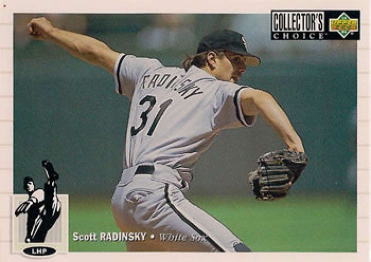 1994 Collector's Choice #235 Scott Radinsky VG Chicago White Sox 