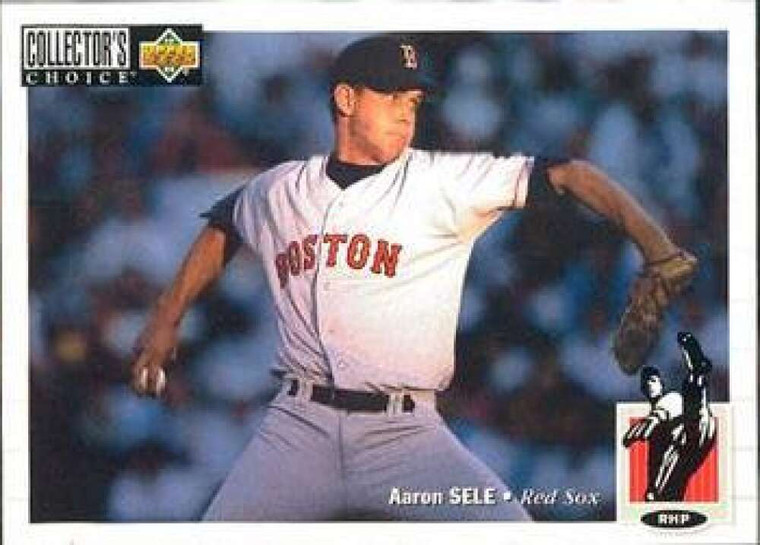 1994 Collector's Choice #255 Aaron Sele VG Boston Red Sox 