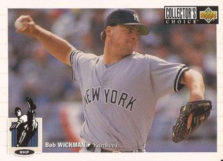 1994 Collector's Choice #296 Bob Wickman VG New York Yankees 