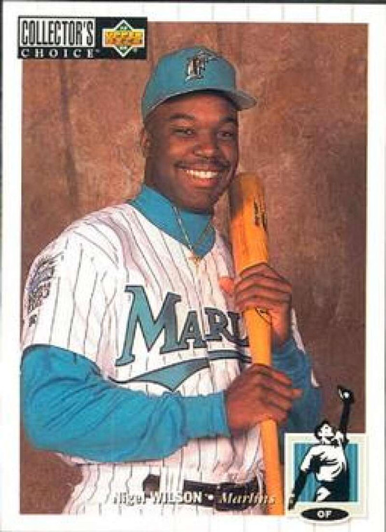 1994 Collector's Choice #301 Nigel Wilson VG Florida Marlins 