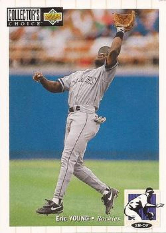 1994 Collector's Choice #304 Eric Young VG Colorado Rockies 