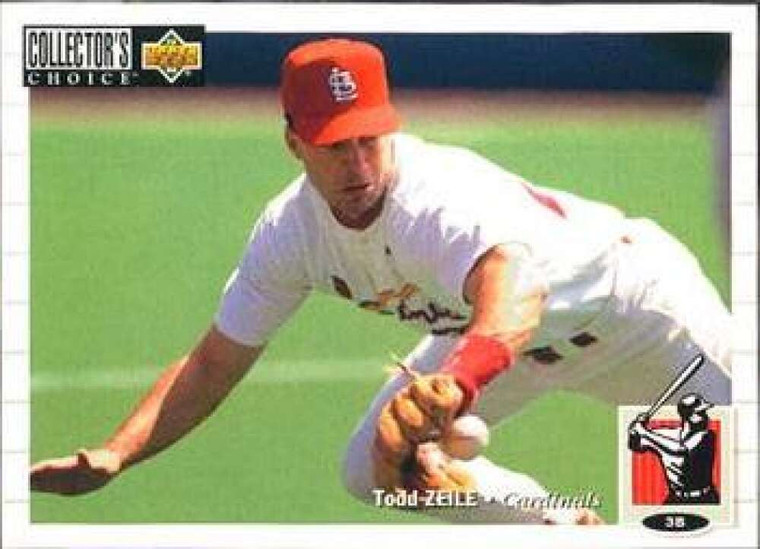 1994 Collector's Choice #305 Todd Zeile VG St. Louis Cardinals 