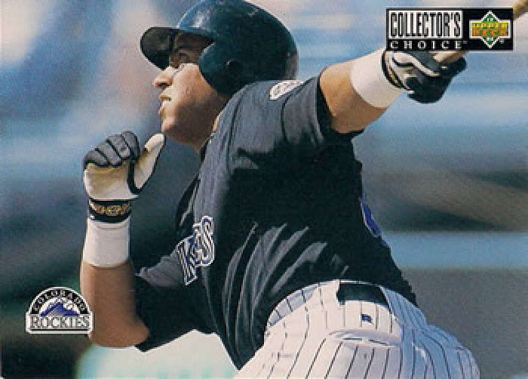 1994 Collector's Choice #350 Andres Galarraga TC VG Colorado Rockies 