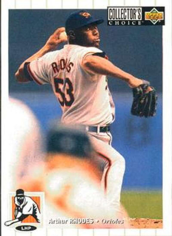 1994 Collector's Choice #373 Arthur Rhodes VG Baltimore Orioles 